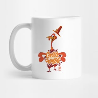 Gobble til you wobble - Happy Thanksgiving Day - Funny Turkey Mug